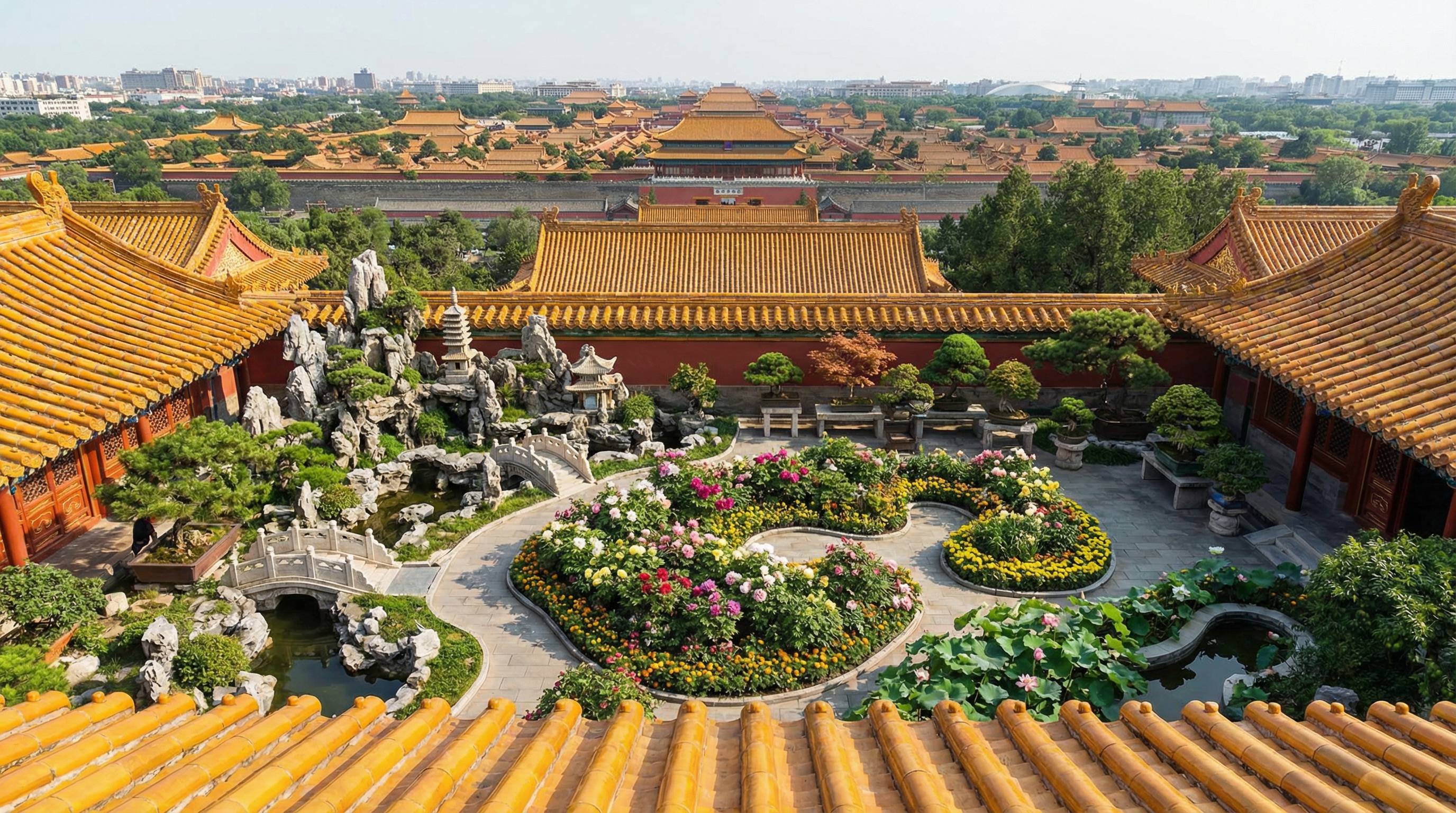 蜜桃植物视频 - 皇家园林航拍视频