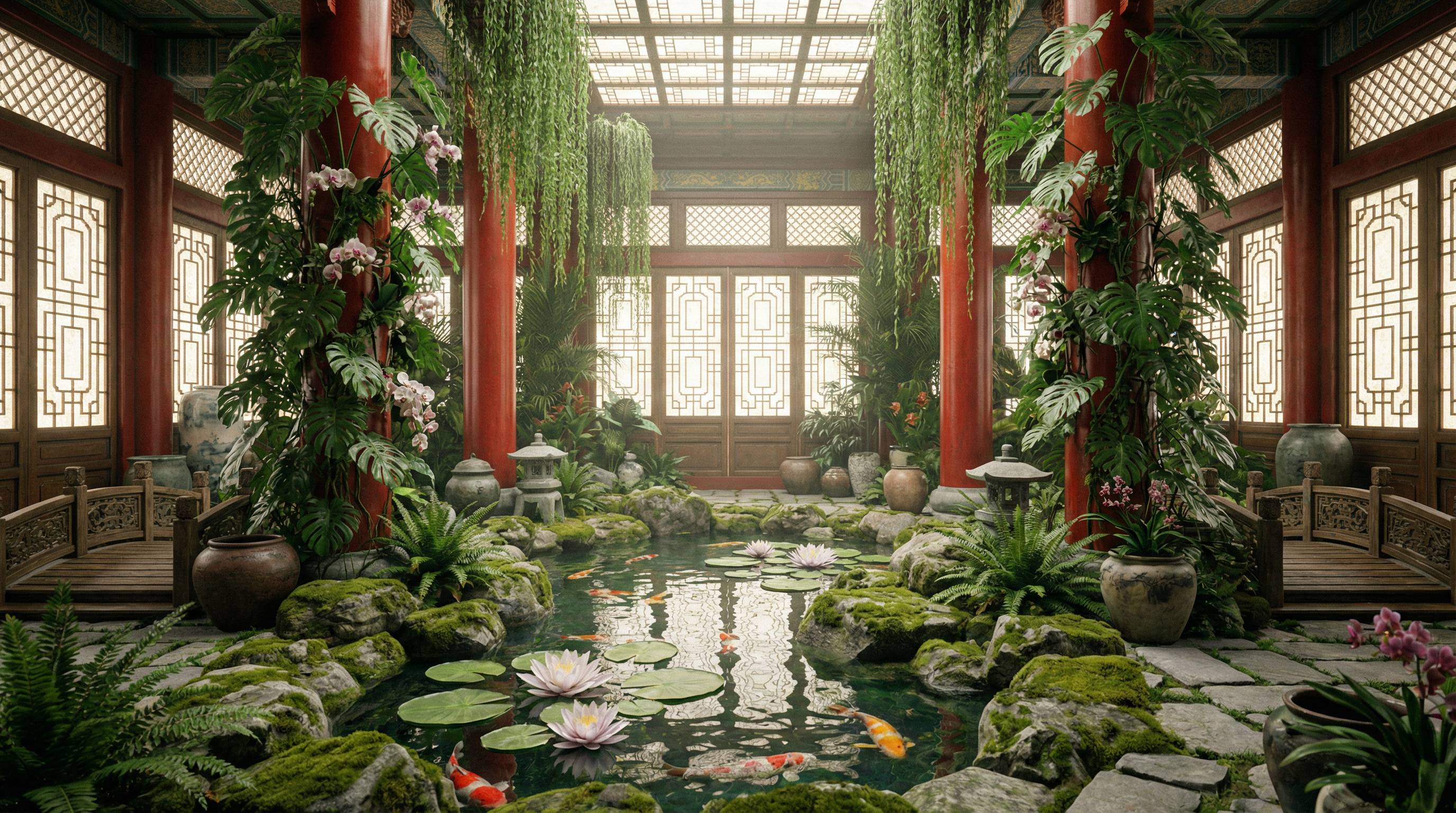 蜜桃植物视频 - 室内植物园视频